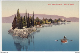 Lago Di Garda Isola Di Garda Old Unused Postcard (Photoglob Zurich) B170125 - Trento