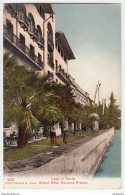 Lago Di Garda Grand Hotel Gardone-Riviera Old Unused Postcard (Photoglob Zurich) B170125 - Trento