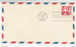 UC34, Postal Stationery Airmail FDC B200901 - 1961-80