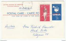 UX49, US Postal Stationery Postal Card Uprated Posted 1964 B200901 - 1961-80