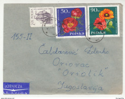 Poland Letter Cover Posted 1967 To Yugoslavia Bb200110 - Briefe U. Dokumente