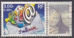 3e Millénaire - Personnalisé Photo - (2000) - OBLITERE - Y & T N° 3365 A - Used Stamps