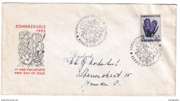 Zomerzegels FDC 1953 B210401 - FDC