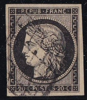 France N°3 - Oblitéré - TB - 1849-1850 Cérès