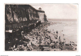 East Cliff Bathing Station, Ramsgate Old Postcard Posted 1929 B210320 - Ramsgate