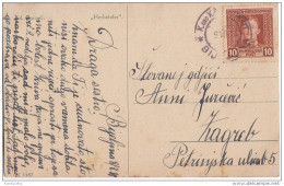 K.u.K. Bosnia Postcard Ed. Cucuel: Herbstufer Travelled Bijeljina To Zagreb 191? BB151105 - Bosnien-Herzegowina