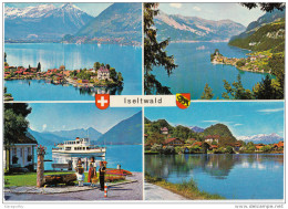 Iseltwald Old Postcard Travelled 1980 Bb151029 - Iseltwald