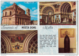 Mosta Dome Old Postcard Not Travelled Bb151029 - Malte