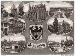 Bad Aachen Old Postcard Travelled 1960 Bb151029 - Mörs