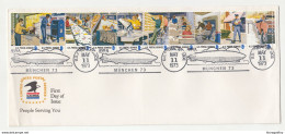 United States 1973 US Postal Service FDC B200501 - 1971-1980
