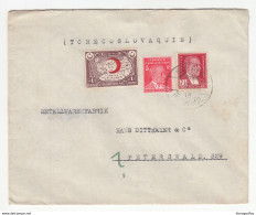 Cittone D. Mosé, Istanbul Company Letter Cover Posted 193? To Peterswald 200501 - Lettres & Documents