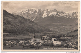 Markt Pongau Old Postcard Travelled 1950 Bb160414 - Bad Gastein