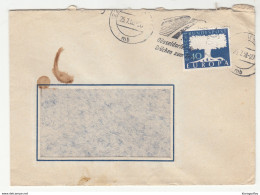 Germany, Europa-CEPT Stamps On Letter Cover Posted 1958 B200405 - 1958