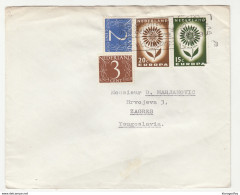 EUROPA-CEPT Stamps Nederland Letter Cover Posted B200405 - 1964