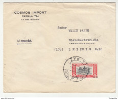 Cosmos Import, La Paz Letter Cover Posted To Germany B200310 - Bolivia