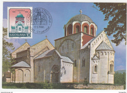 Yugoslavia 1986 Studenica Monastery MC B170420 - Abbayes & Monastères