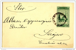 Bosnia And Hercegovina K.u.k. Occupation Postal Stationery Postcard Travelled 1913 Visoko To Sarajevo Bb151015 - Bosnien-Herzegowina