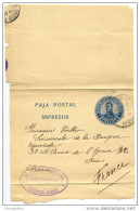Argentina Old Postal Stationery Newspaper Wraper Travelled Bb150924 - Enteros Postales