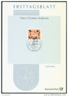 Germany 2005 CHRISTIAN ANDERSEN - ETB 13 Bb150924 - Enveloppes Privées - Oblitérées