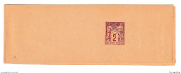 France 2c Postal Stationery Newspaper Wraper Not Posted B210301 - Journaux