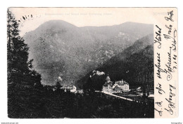 Sonnwendstein Und Grand Hotel Erzherzog Johann Semmering Old Postcard Posted 1906 B210301 - Semmering
