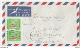 South Africa, Airmail Letter Cover Travelled 1966 Pretoria Pmk B180201 - Briefe U. Dokumente