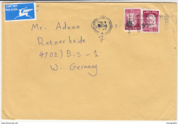 Israel, Letter Cover Airmail Travelled Jerusalem Pmk B180122 - Lettres & Documents