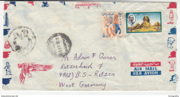 Egypt, Airmail Letter Cover Travelled 1978 B180122 - Brieven En Documenten