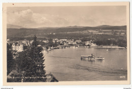 Die Bucht Von Velden Am Wörthersee Old Postcard Travelled 1941 B170915 - Velden