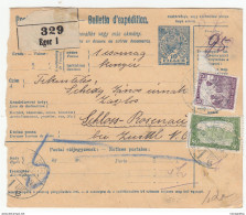 Hungary Parcel Card Bulletin D'expedition 1918 Eger To Schloss-Rosenau B170915 - Colis Postaux