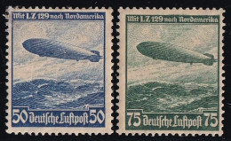 Allemagne Poste Aérienne N°55/56 - Neuf * Avec Charnière - TB - Airmail & Zeppelin