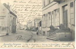 Tervueren - Tervuren - Rue De Bruxelles - Vue Sur La Grand' Place - Tervuren