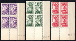 Guyane  - 1937 - Exposition Internationale De Paris  - Coins Datés   -  N° 143 à 148    - Neufs ** - MNH - Neufs