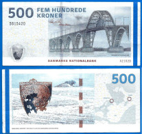 Danemark 500 Couronnes 2009 Kroner Korun Courone Courrone Pont Bridge Paypal Crypto Bitcoins OK - Denmark