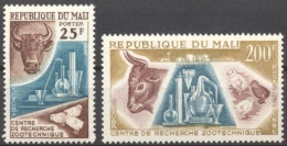 Mali 1963, Zootechny, Cow, 2val - Kühe