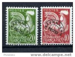 N° 120/121 - Type Coq Gaulois - (2 Timbres) - 1953-1960