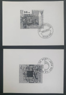 België, 1996/2010, GCA1/15, OBP 51€ - B&W Sheetlets, Courtesu Of The Post  [ZN & GC]