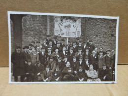 CLUNY (71) école Des Arts Et Métiers Carte Photo Groupe Des Allien's ALLIER - Cluny