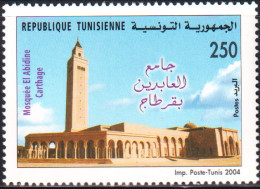 2004 -Tunisie/ Y&T 1525 - Mosquée El Abidine De Carthage  - -/ MNH***** - Islam