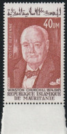 THEMATIC FAMOUS PEOPLE:  WINSTON CHURCHILL. CENTENARY OF THE BIRTH   -    MAURITANIE - Sir Winston Churchill