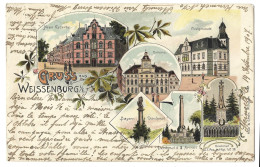 Delcampe - Allemagne -    Weissenberg  - Gruss  Aus - Weissenburg
