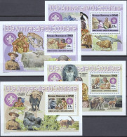 Congo Ex Zaire 2007, Scout, Gorilla, Oryx, 4BF - Mint/hinged