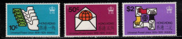 HONG KONG Scott # 299-301 MH - UPU 100th Anniversary - Ungebraucht