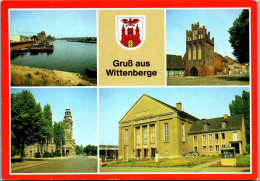 43899 - Deutschland - Wittenberge , Kr. Perleberg , Am Hafen , Steintor , Kultirhaus , Mehrbildkarte - Gelaufen 1993 - Wittenberge