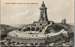 43669 - Deutschland - Kyffhäuser , Kaiser Wilhelm Denkmal - Gelaufen  - Kyffhaeuser