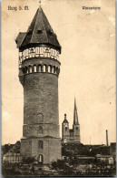 43533 - Deutschland - Burg B. Mylau , Wasserturm - Gelaufen 1911 - Mylau