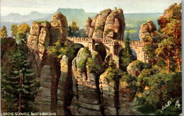 43507 - Deutschland - Bastei , Basteibrücke , Sächsische Schweiz - Nicht Gelaufen  - Bastei (sächs. Schweiz)