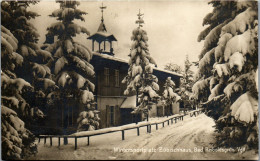 43475 - Deutschland - Bad Reiboldsgrün , Zöbischhaus , Wintersportplatz , Winter , Vogtland - Gelaufen 1931 - Auerbach (Vogtland)