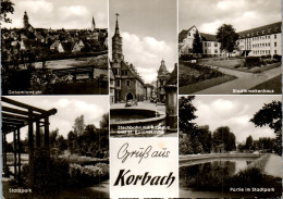 44293 - Deutschland - Korbach , Stadtpark , Stadtkrankenhaus , Stechbahn , Mehrbildkarte - Nicht Gelaufen  - Korbach