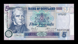 Escocia Scotland 5 Pounds Sterling 2002 Pick 119d Sc- AUnc - 5 Pounds